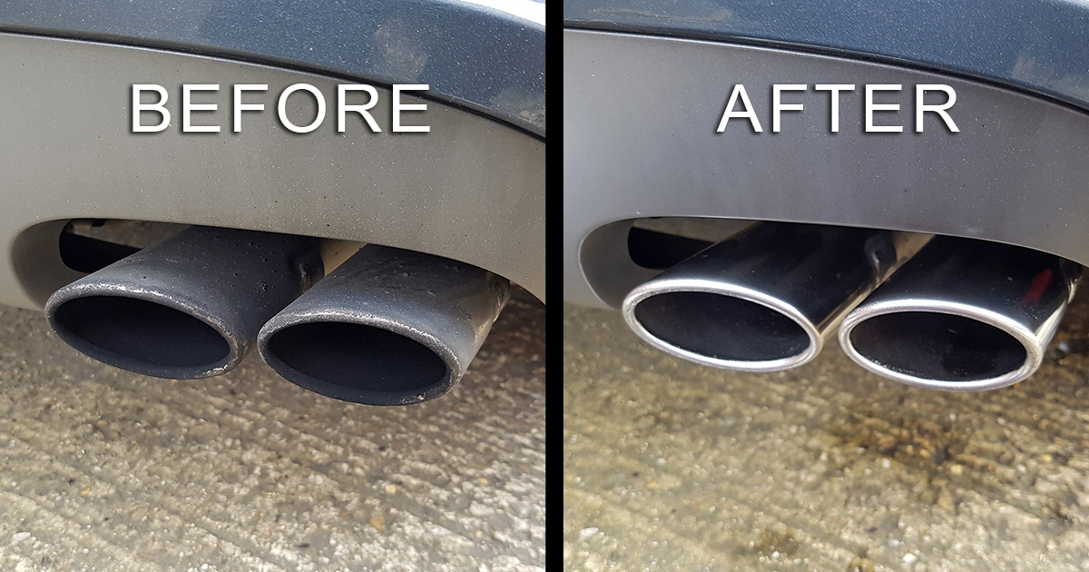 How To Clean Audi Exhaust Tips